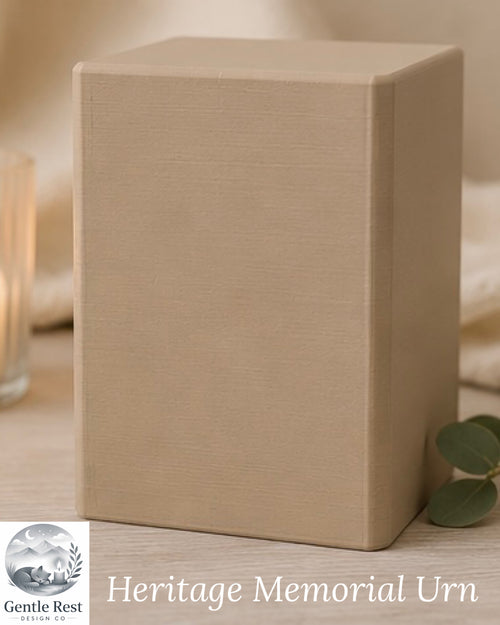 Heritage Collection Memorial Urn - Custom Engraved Memorial Urns for Pets