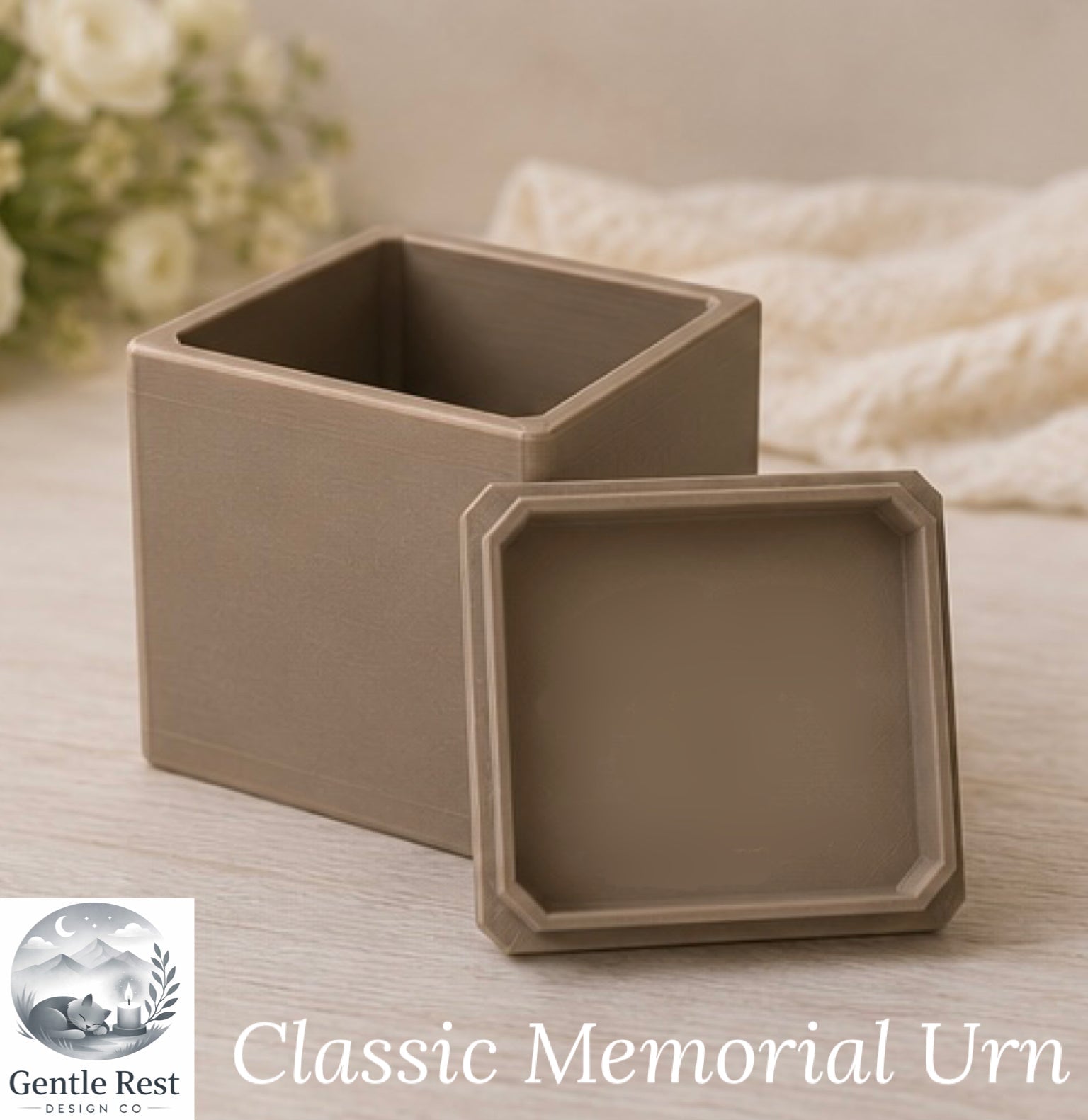 Classic Collection Memorial Urn - Custom Engraved Memorial Urns for Pets