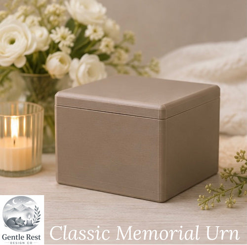 Classic Collection Memorial Urn - Custom Engraved Memorial Urns for Pets